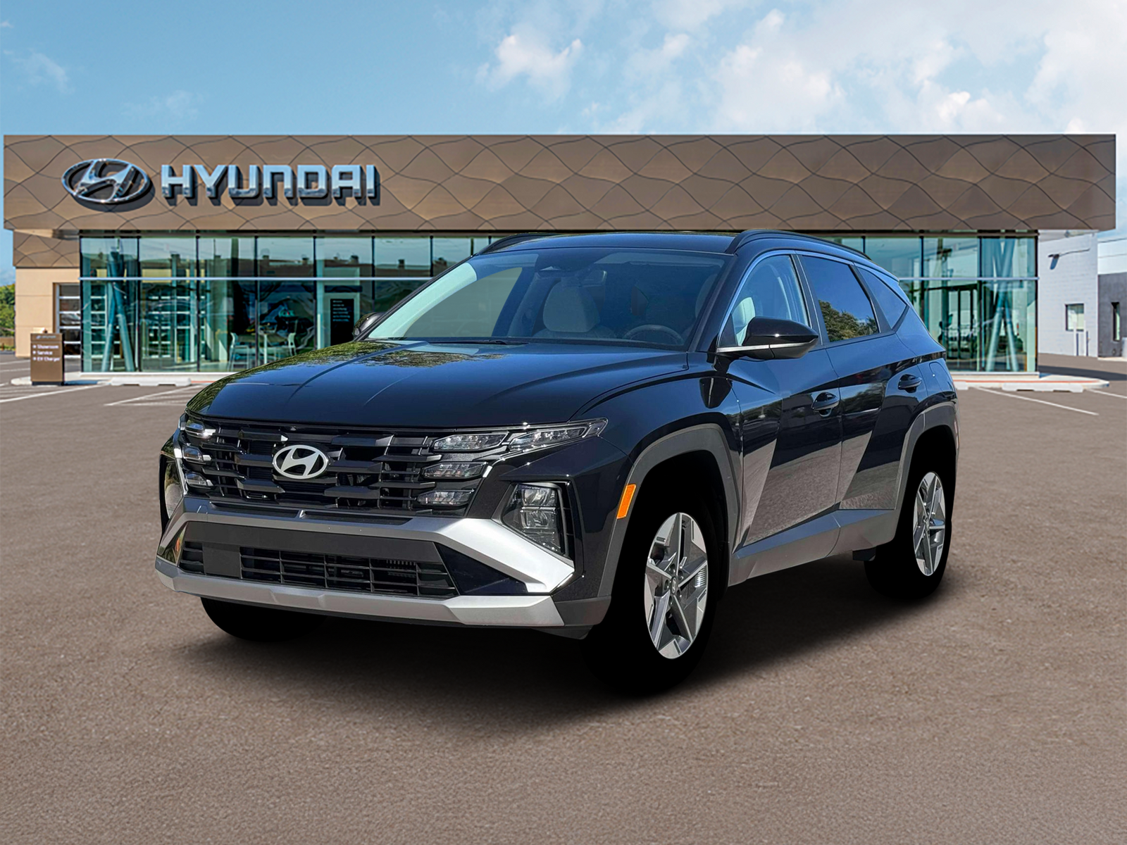 Photo view of 2026 Hyundai Tucson Hybrid in Black