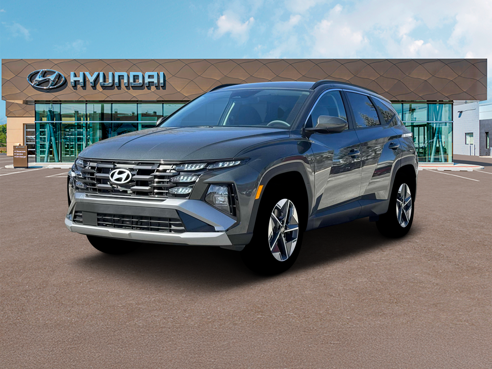 Photo view of 2026 Hyundai Tucson Plug-In Hybrid in Gray