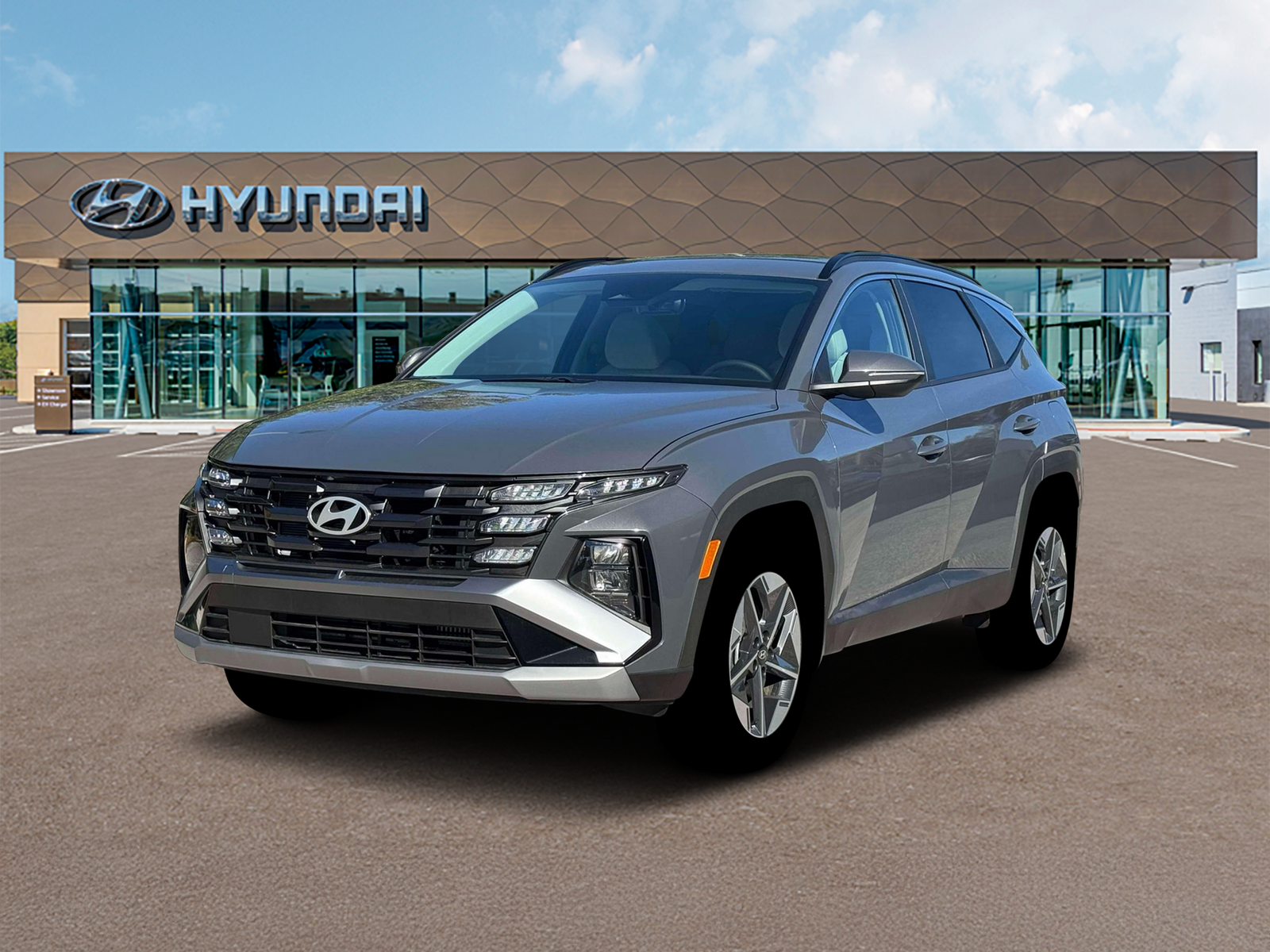 Photo view of 2026 Hyundai Tucson Hybrid in Gray
