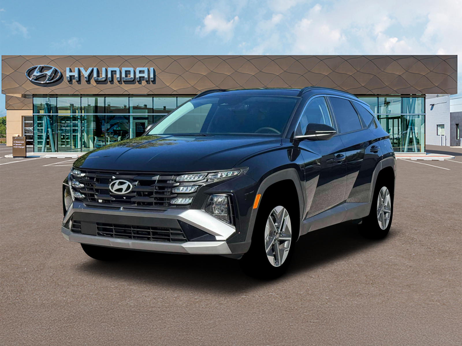 Photo view of 2026 Hyundai Tucson Hybrid in Black