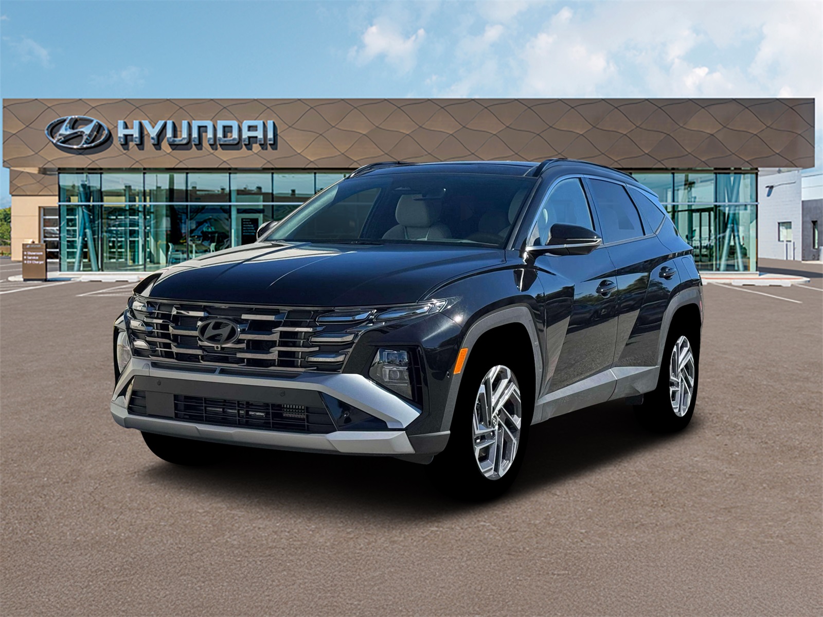 Photo view of 2026 Hyundai Tucson Hybrid in Black