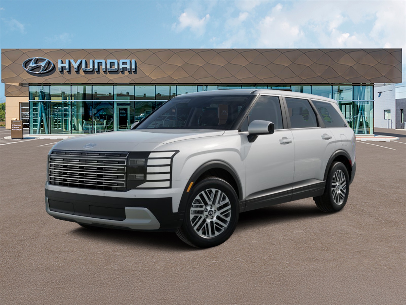 Photo view of 2026 Hyundai Palisade in White
