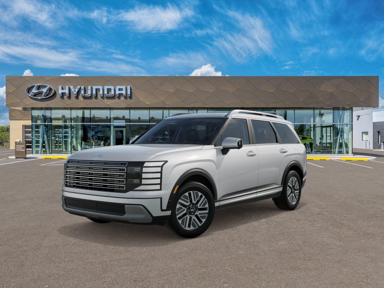 Photo view of 2026 Hyundai Palisade Hybrid in White