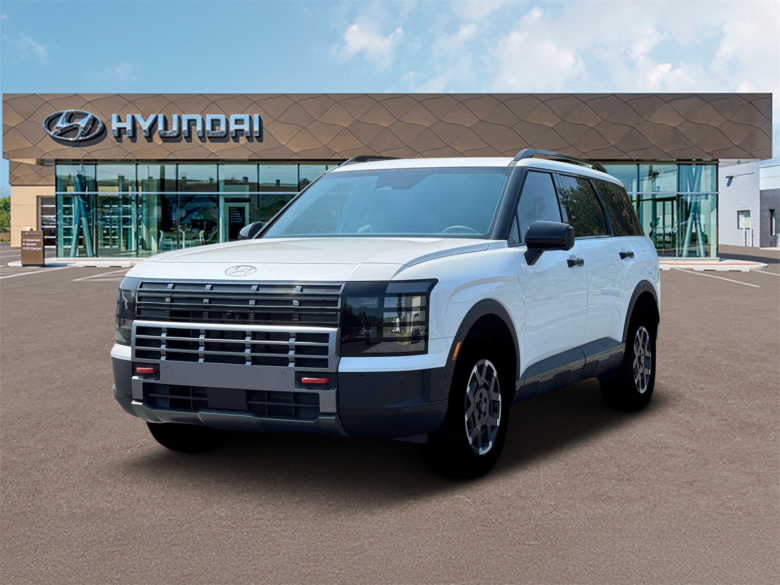 Photo view of 2026 Hyundai Palisade in White