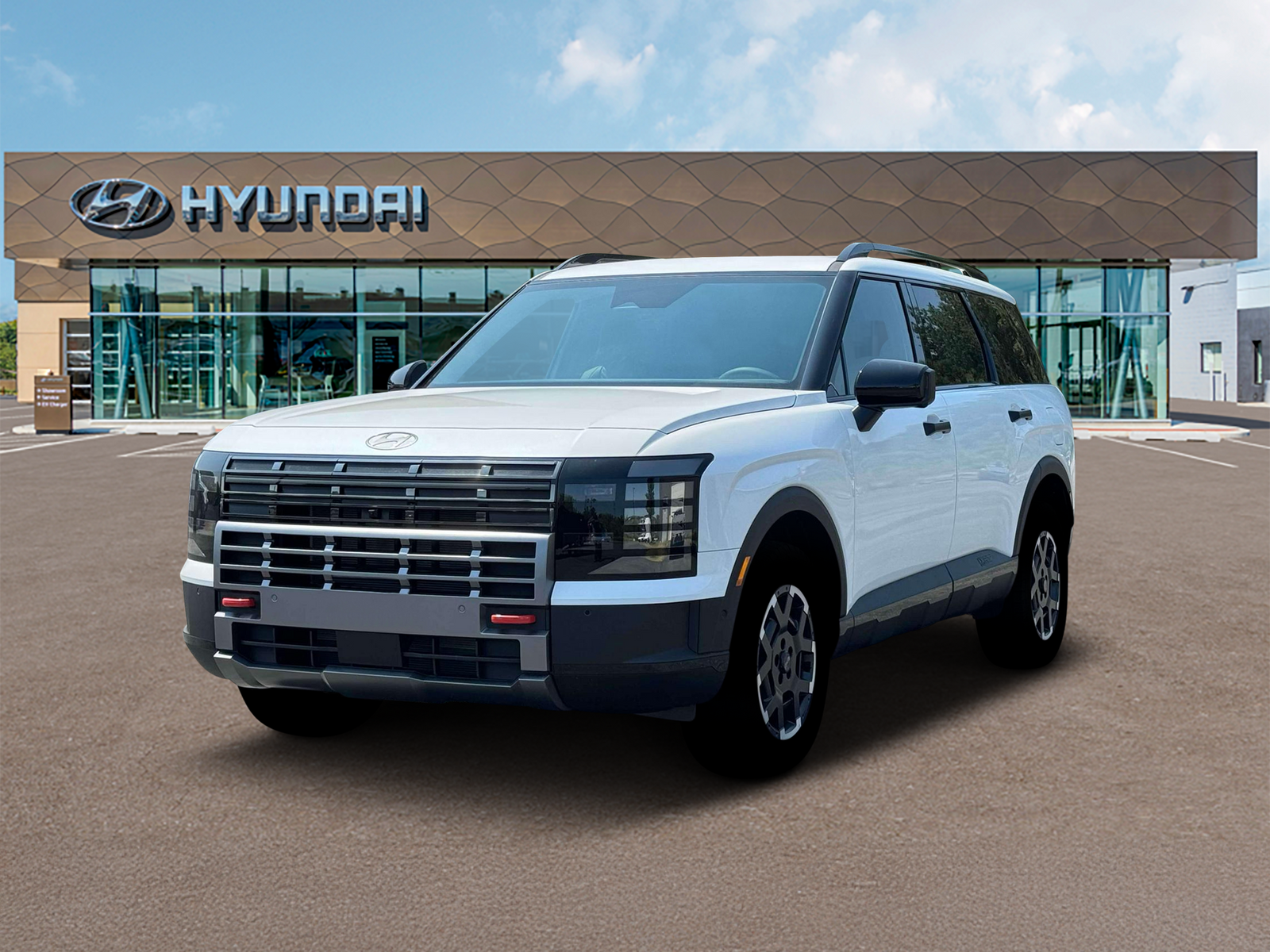 Photo view of 2026 Hyundai Palisade in White