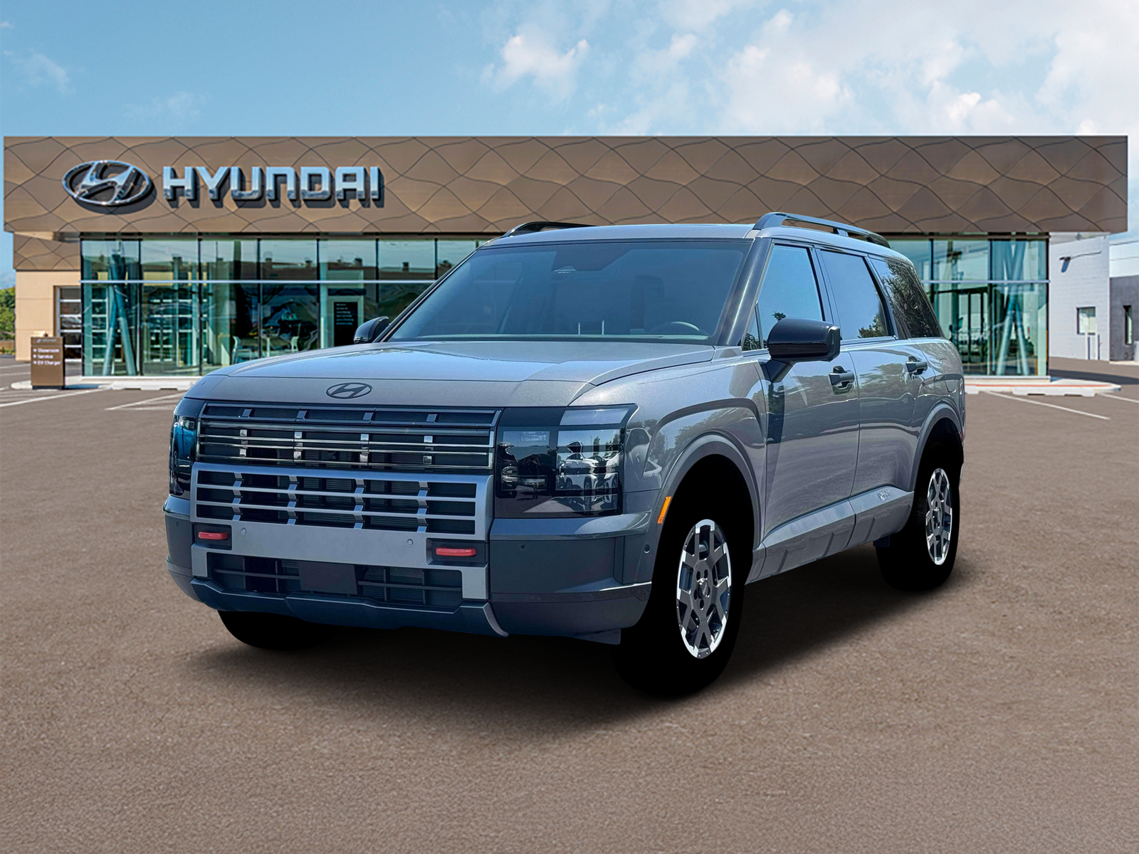 Photo view of 2026 Hyundai Palisade in Gray