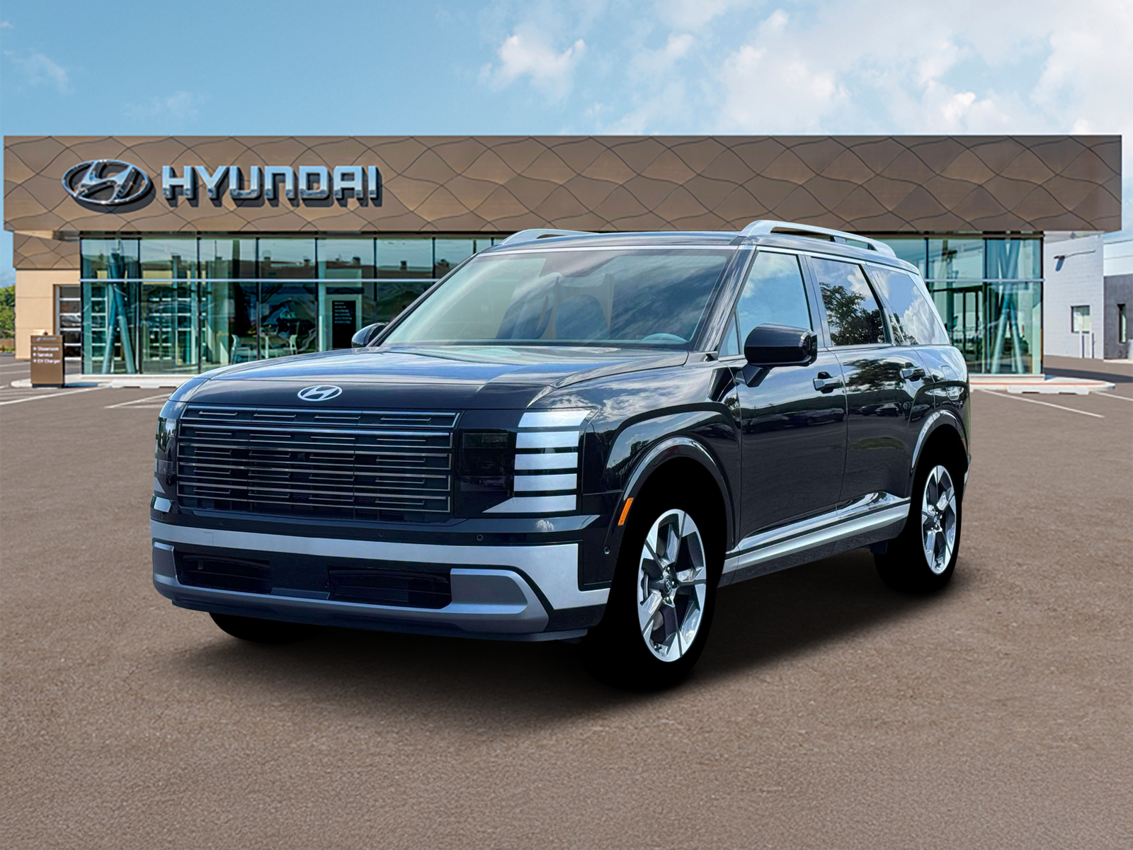Photo view of 2026 Hyundai Palisade in Black