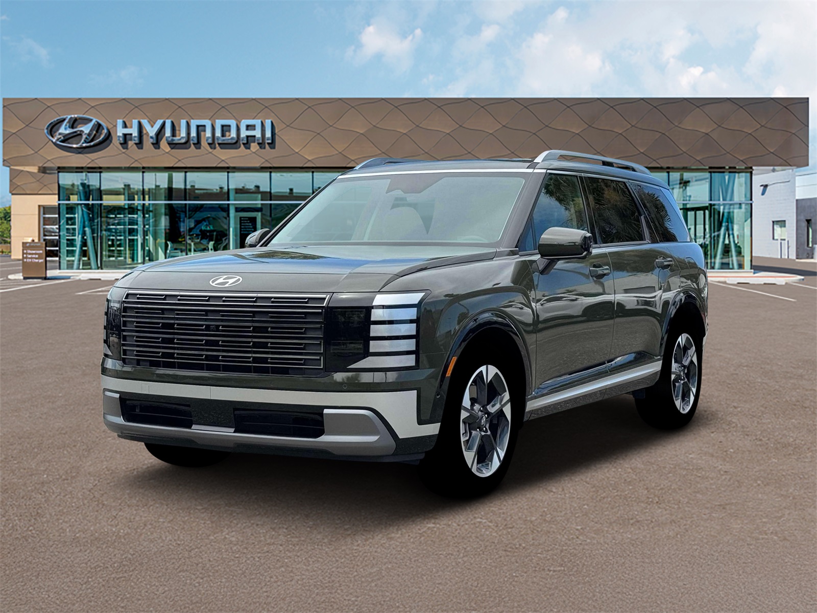 Photo view of 2026 Hyundai Palisade in Gray