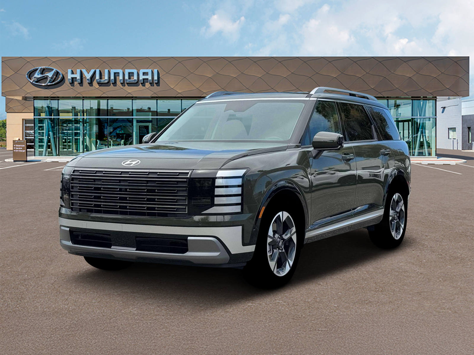 Photo view of 2026 Hyundai Palisade in Gray