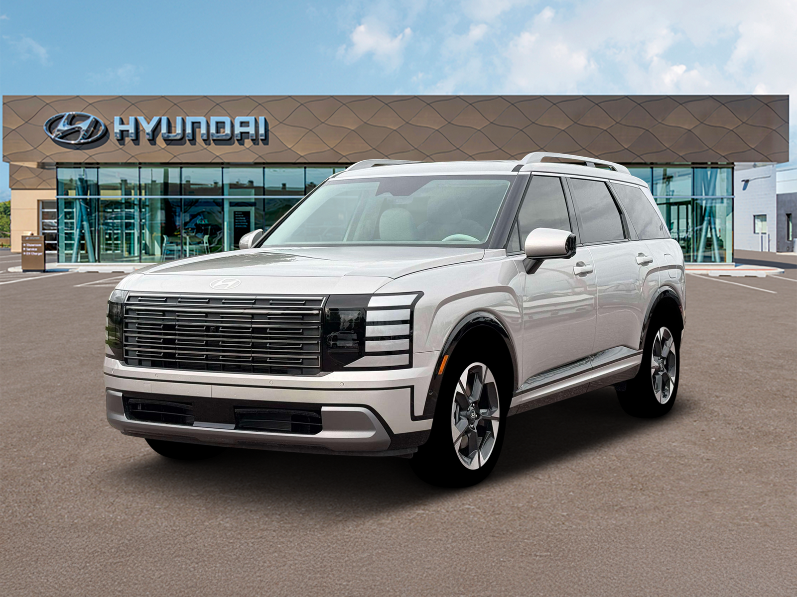 Photo view of 2026 Hyundai Palisade in Silver