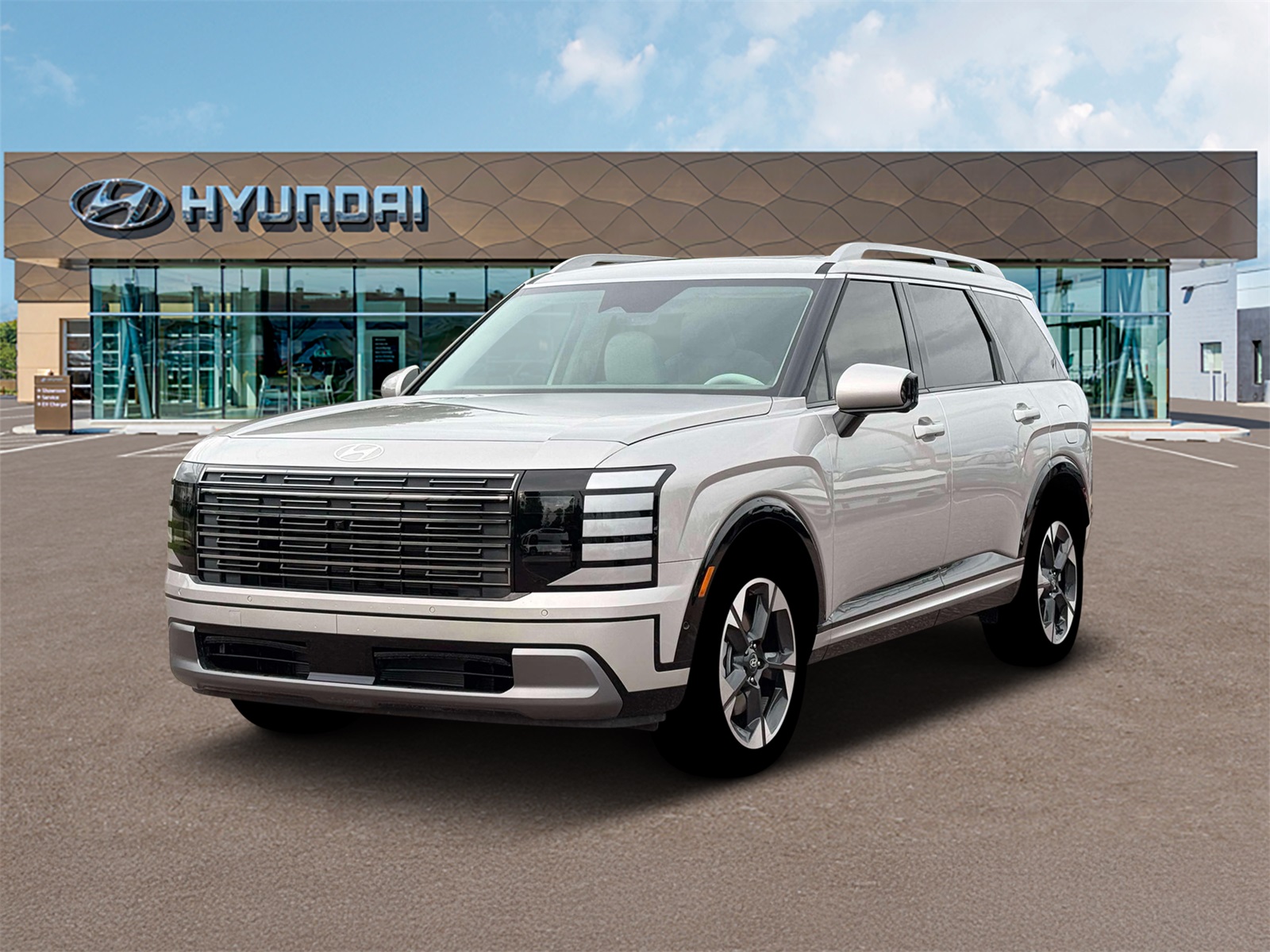 Photo view of 2026 Hyundai Palisade in Silver