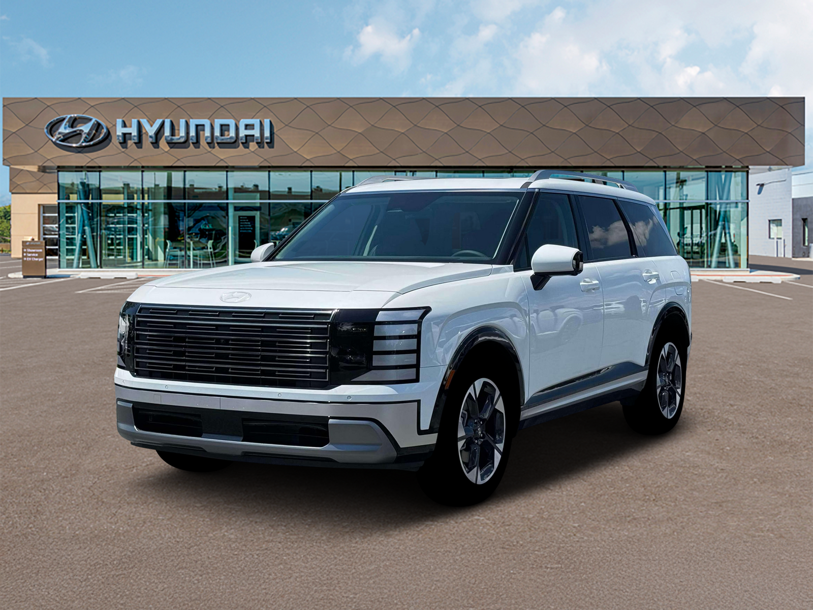 Photo view of 2026 Hyundai Palisade in White