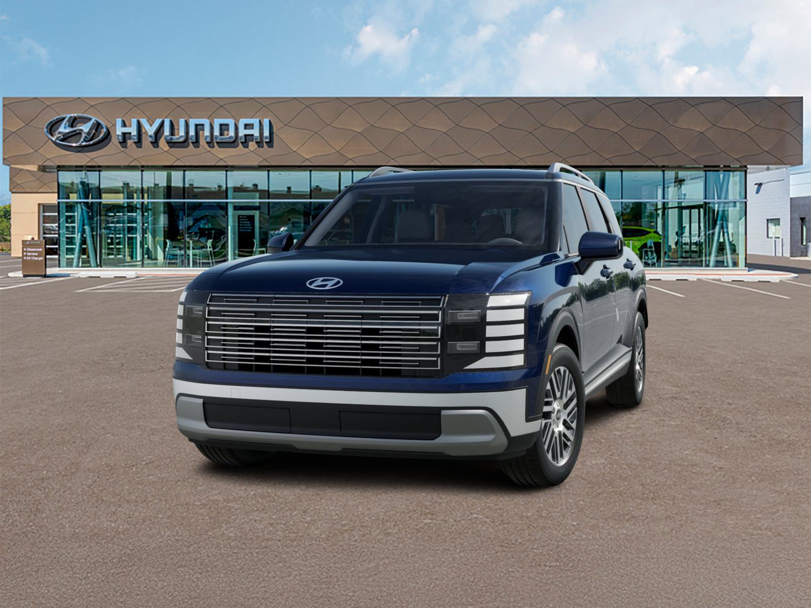 Photo view of 2026 Hyundai Palisade in Blue