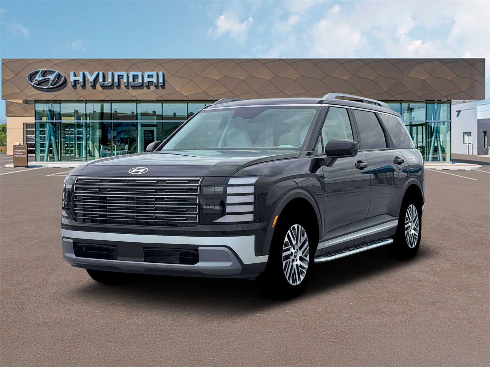 Photo view of 2026 Hyundai Palisade in Black