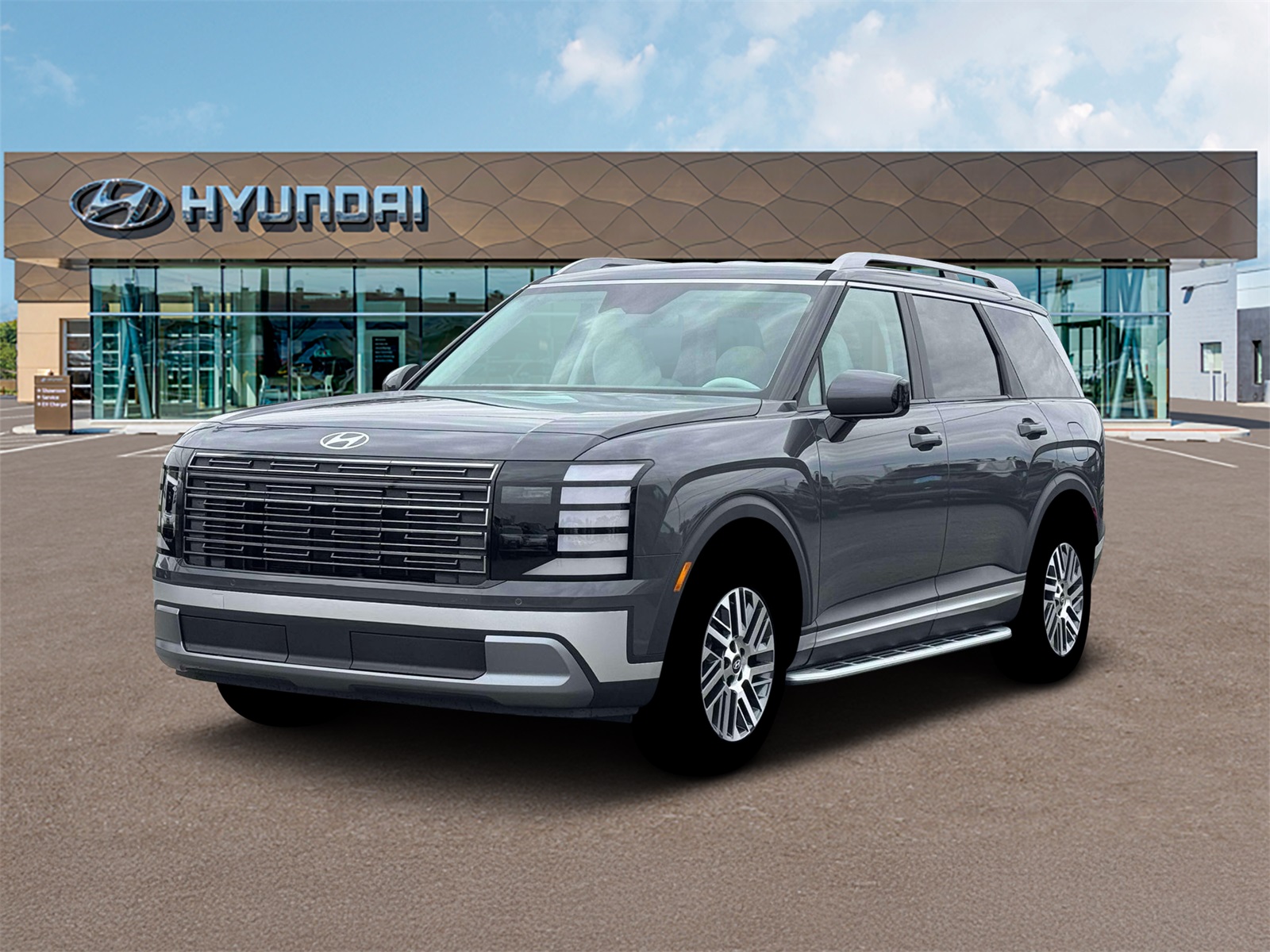 Photo view of 2026 Hyundai Palisade in Gray