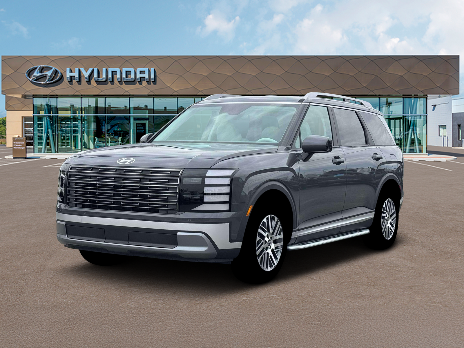 Photo view of 2026 Hyundai Palisade in Gray