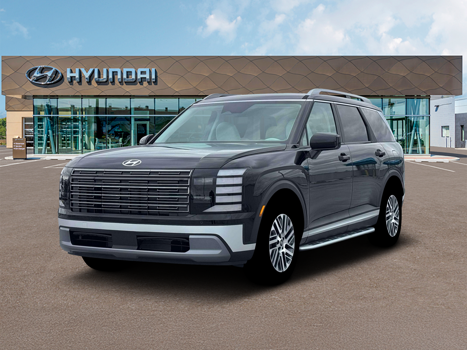 Photo view of 2026 Hyundai Palisade in Black