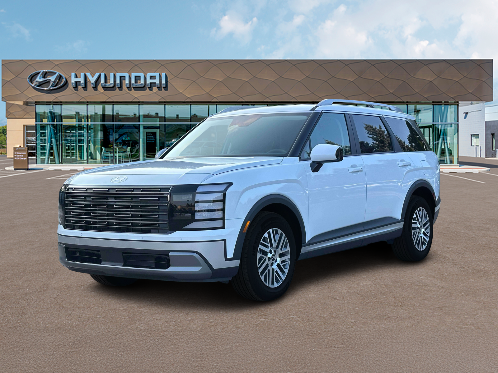 Photo view of 2027 Hyundai Palisade in White
