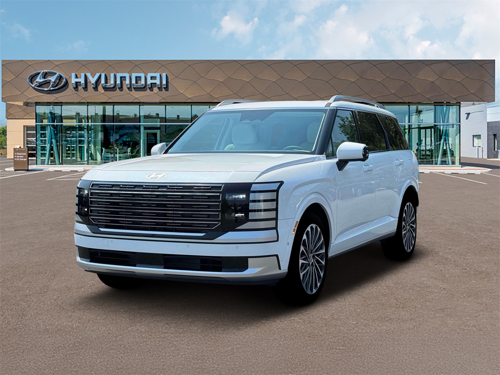 Photo view of 2026 Hyundai Palisade in White