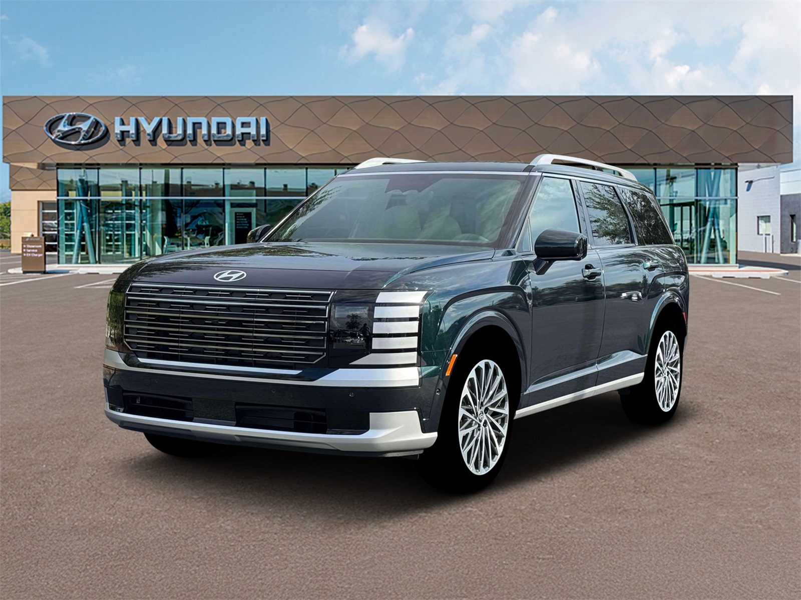 Photo view of 2026 Hyundai Palisade in Green