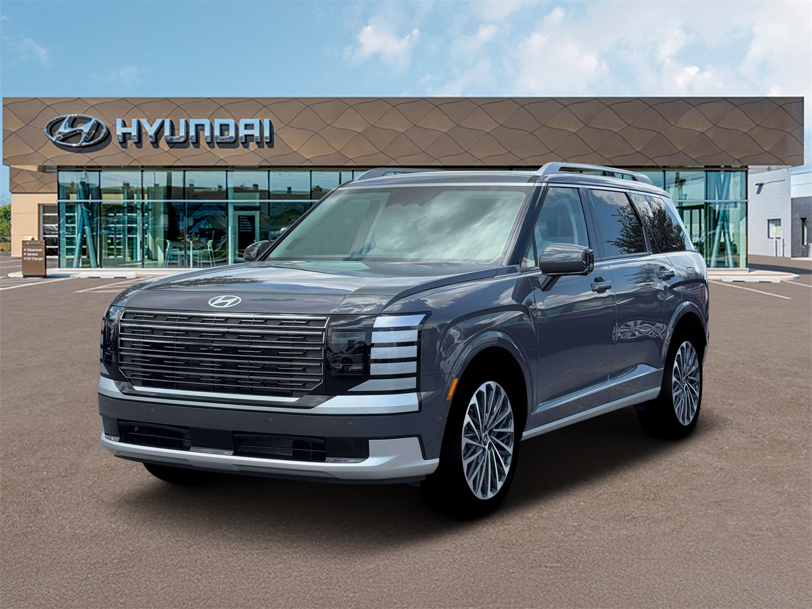 Photo view of 2026 Hyundai Palisade in Gray