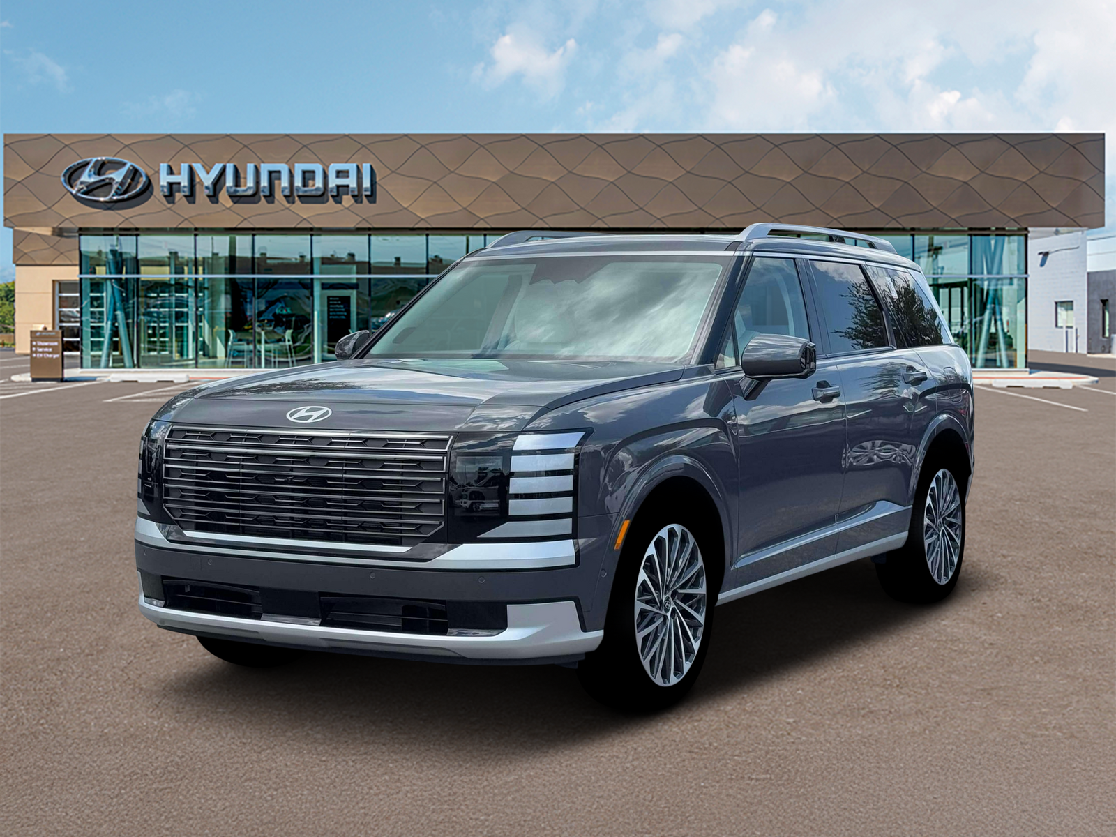 Photo view of 2026 Hyundai Palisade in Gray