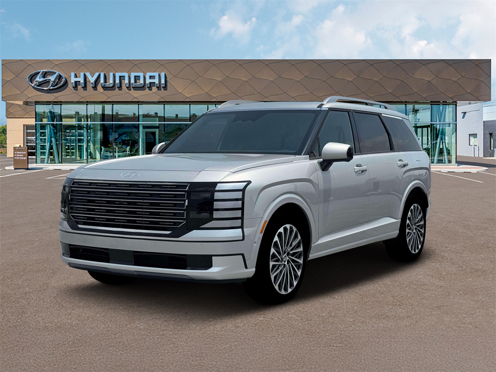 Photo view of 2026 Hyundai Palisade in Silver