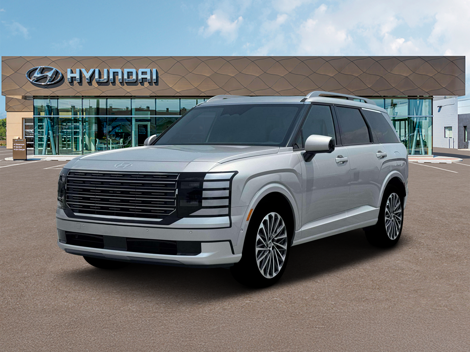 Photo view of 2026 Hyundai Palisade in Silver