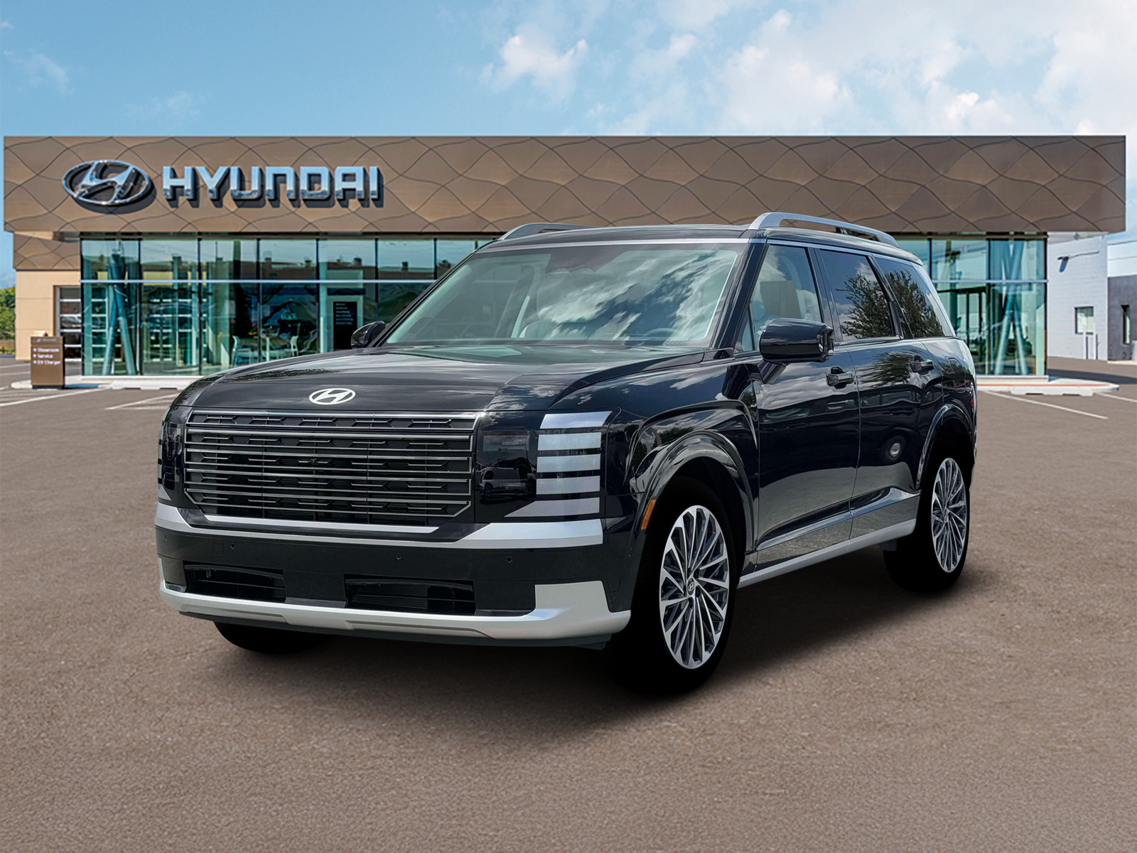 Photo view of 2026 Hyundai Palisade in Black