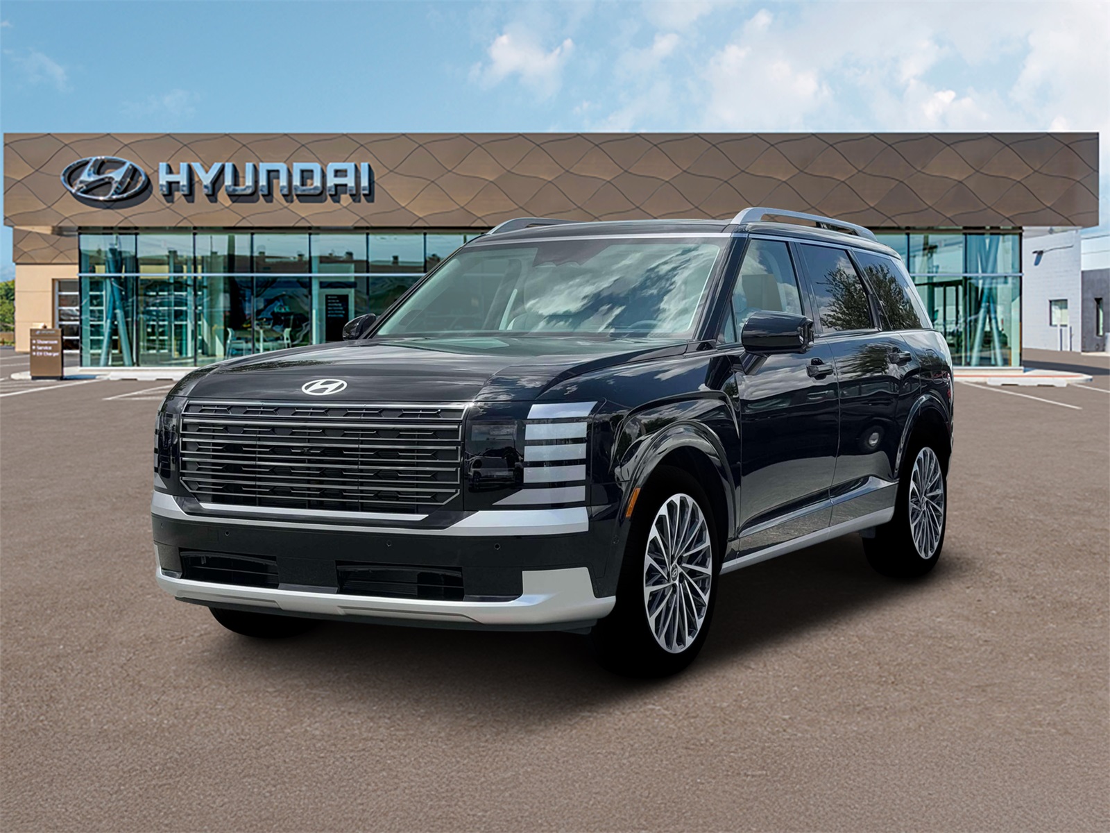 Photo view of 2026 Hyundai Palisade in Black