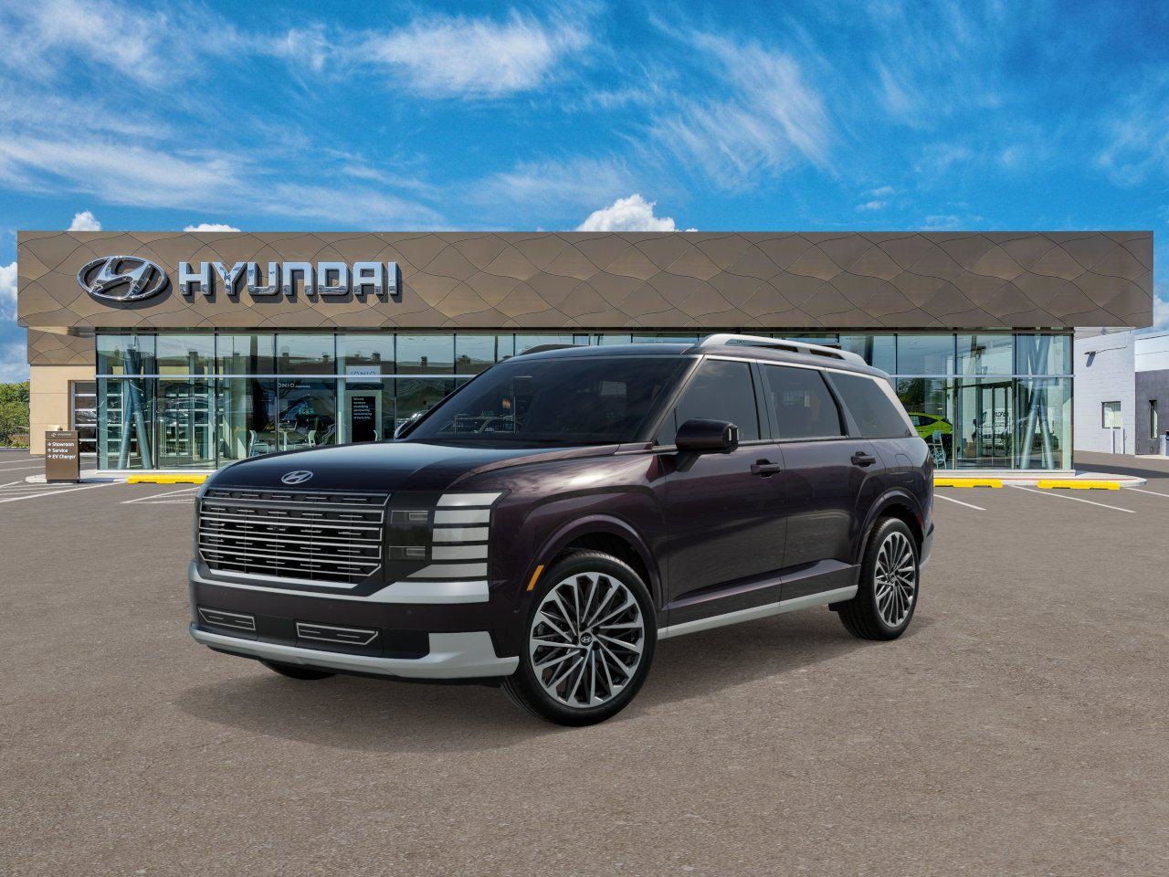 Photo view of 2026 Hyundai Palisade in Red