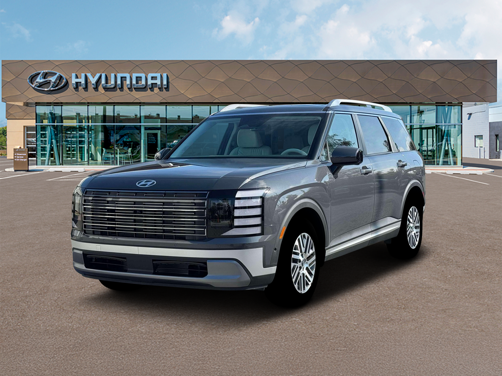 Photo view of 2026 Hyundai Palisade in Gray