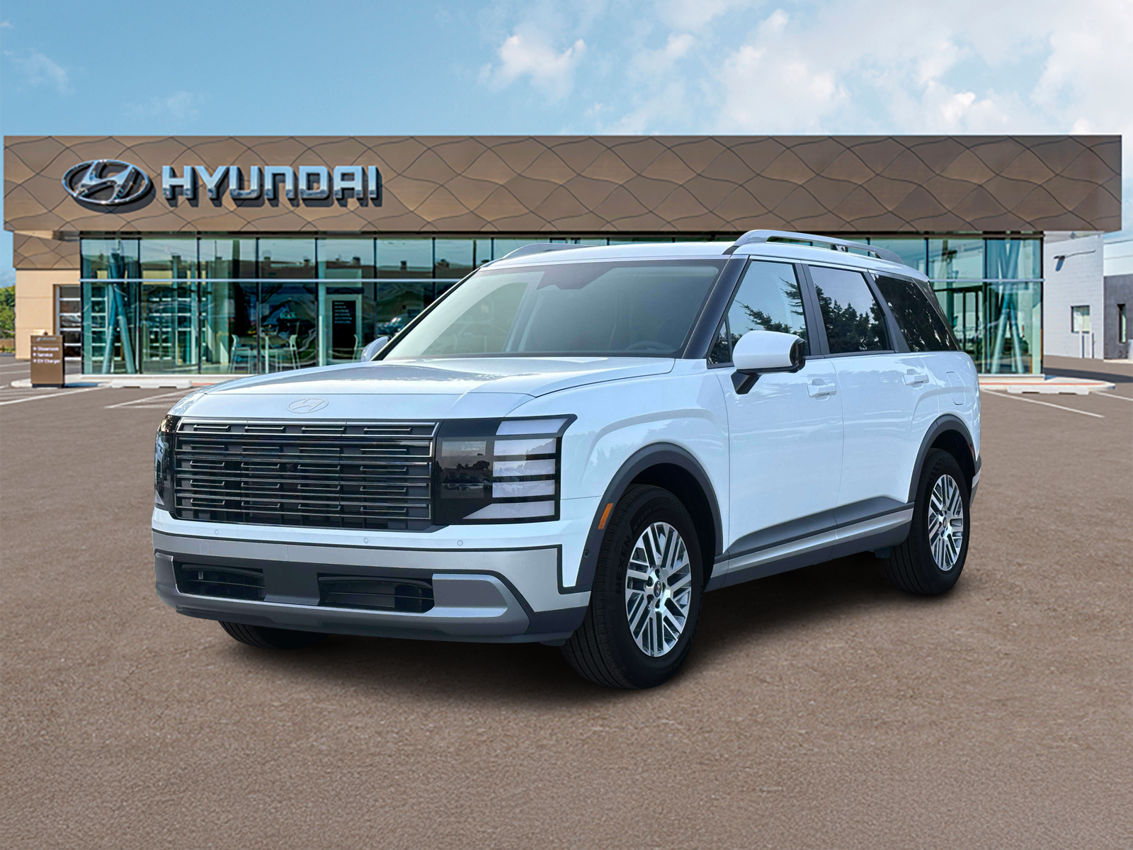 Photo view of 2027 Hyundai Palisade in White