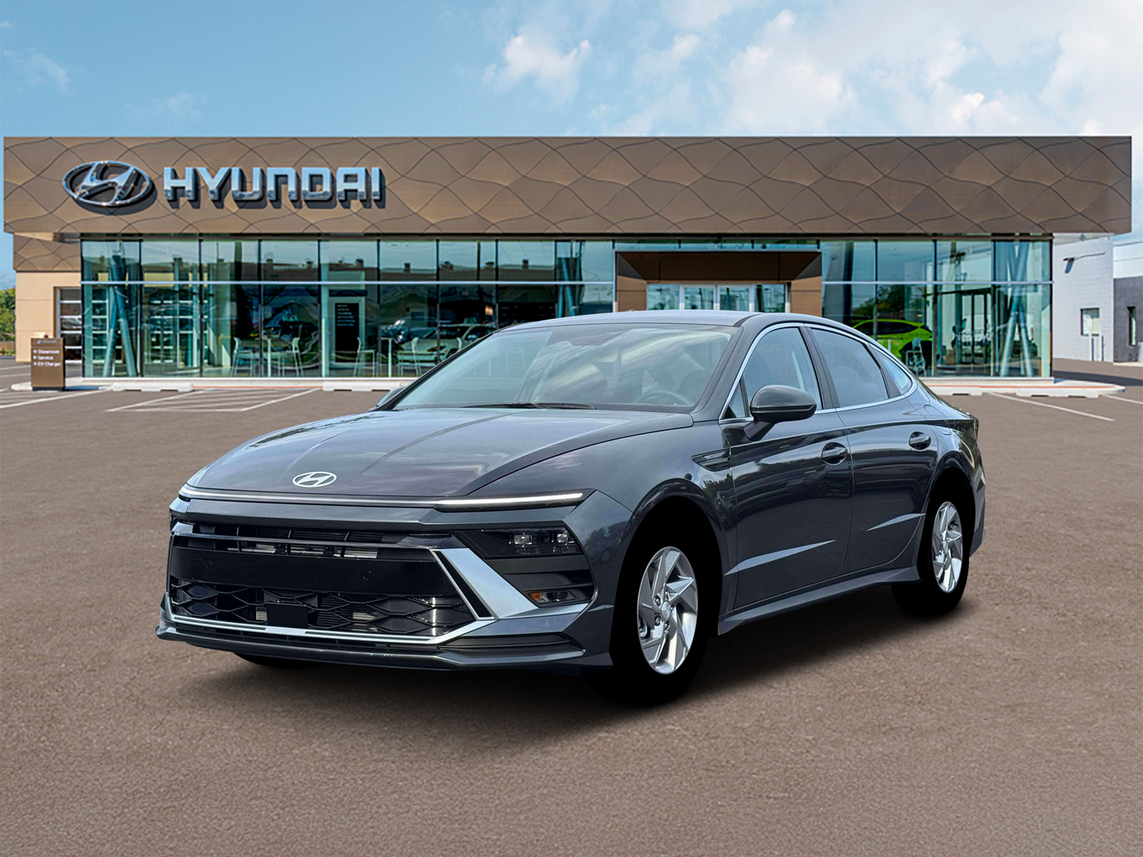 Photo view of 2026 Hyundai Sonata in Gray