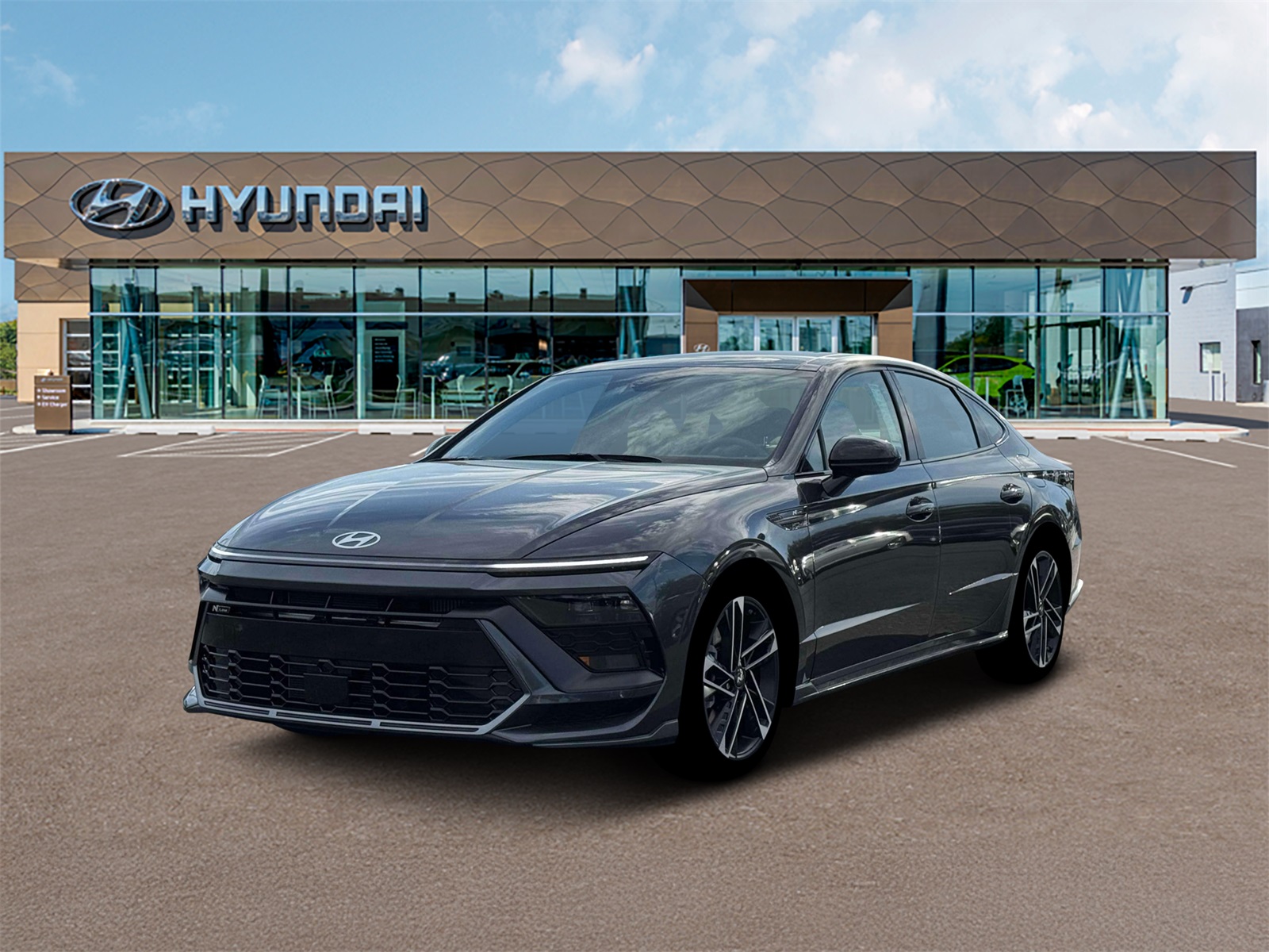 Photo view of 2026 Hyundai Sonata in Gray
