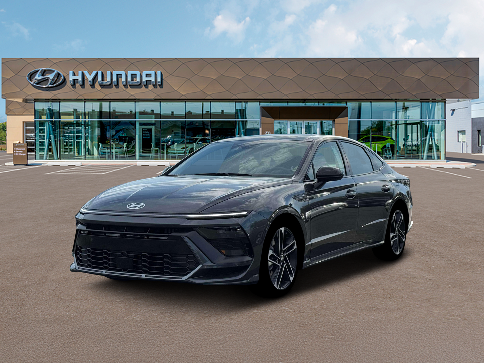 Photo view of 2026 Hyundai Sonata in Gray