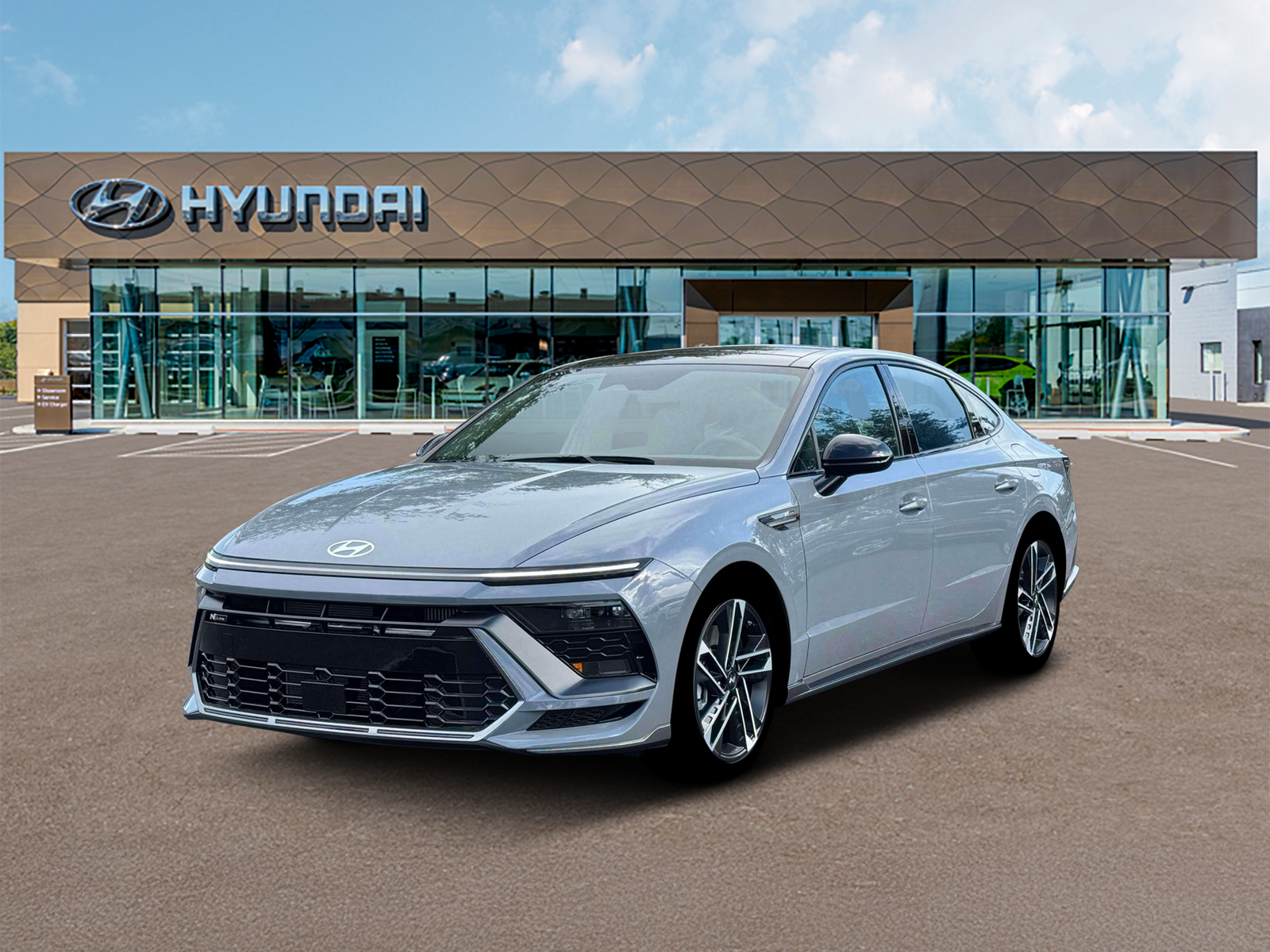 Photo view of 2026 Hyundai Sonata in Blue