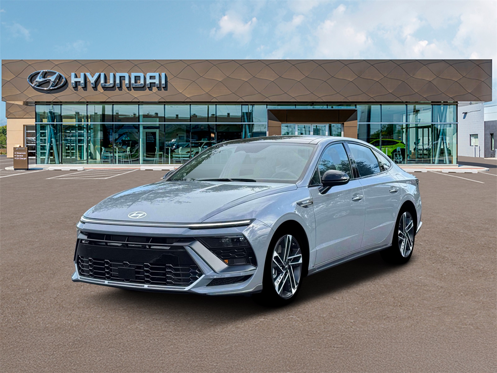 Photo view of 2026 Hyundai Sonata in Blue