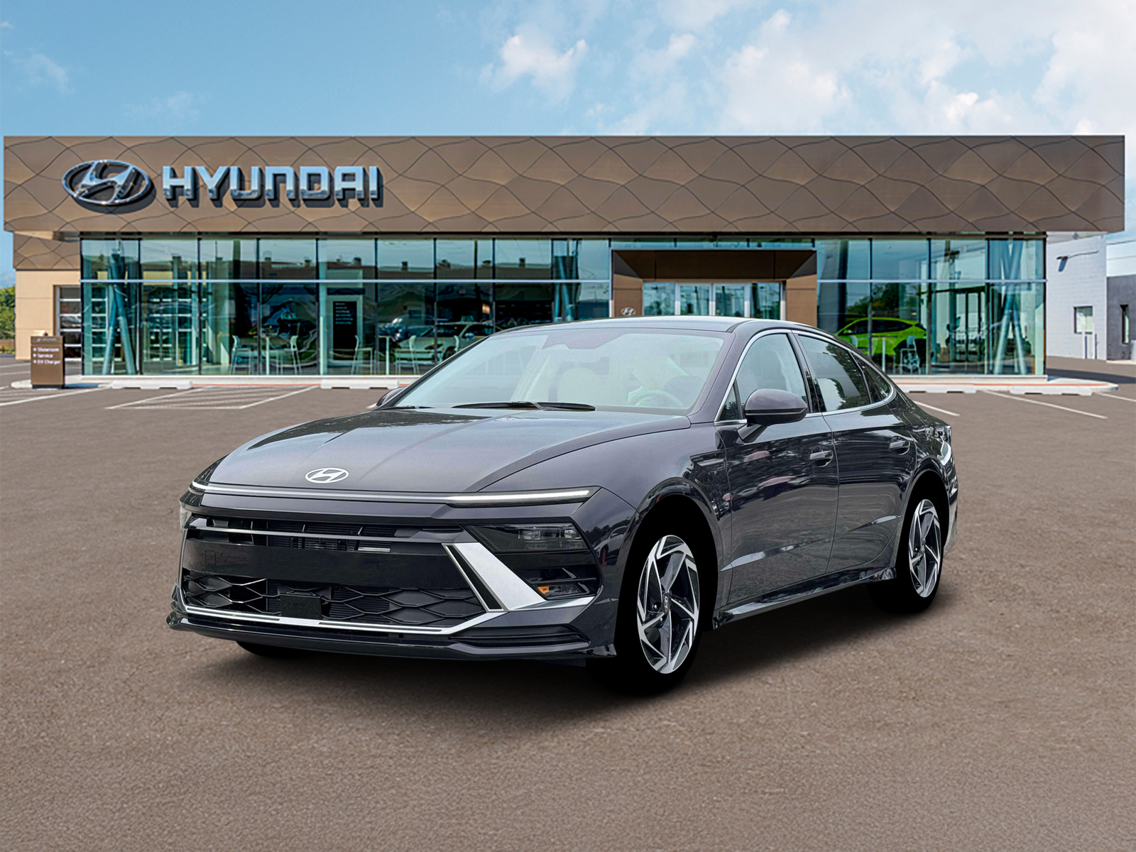 Photo view of 2026 Hyundai Sonata in Blue