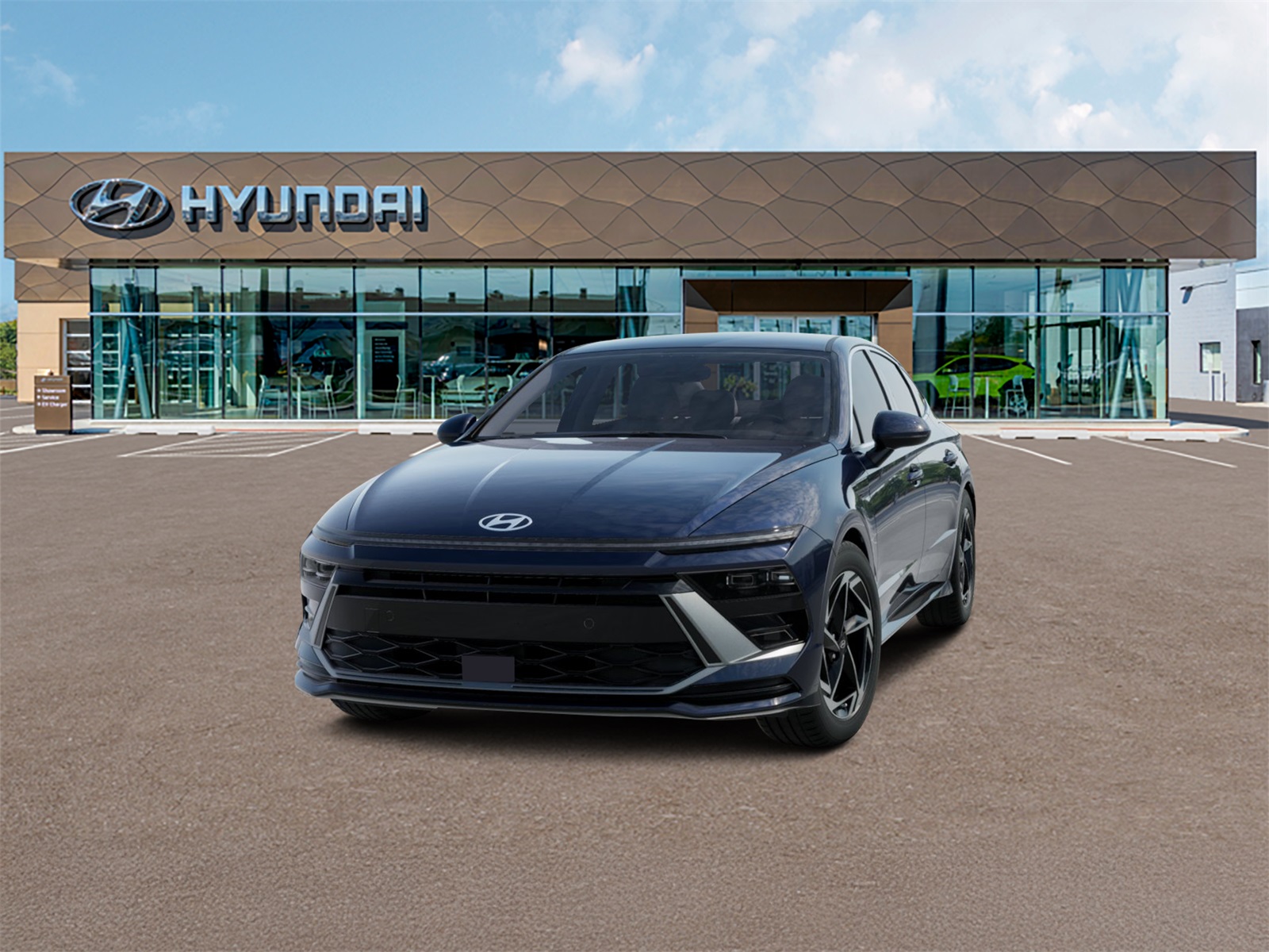 Photo view of 2026 Hyundai Sonata in Blue