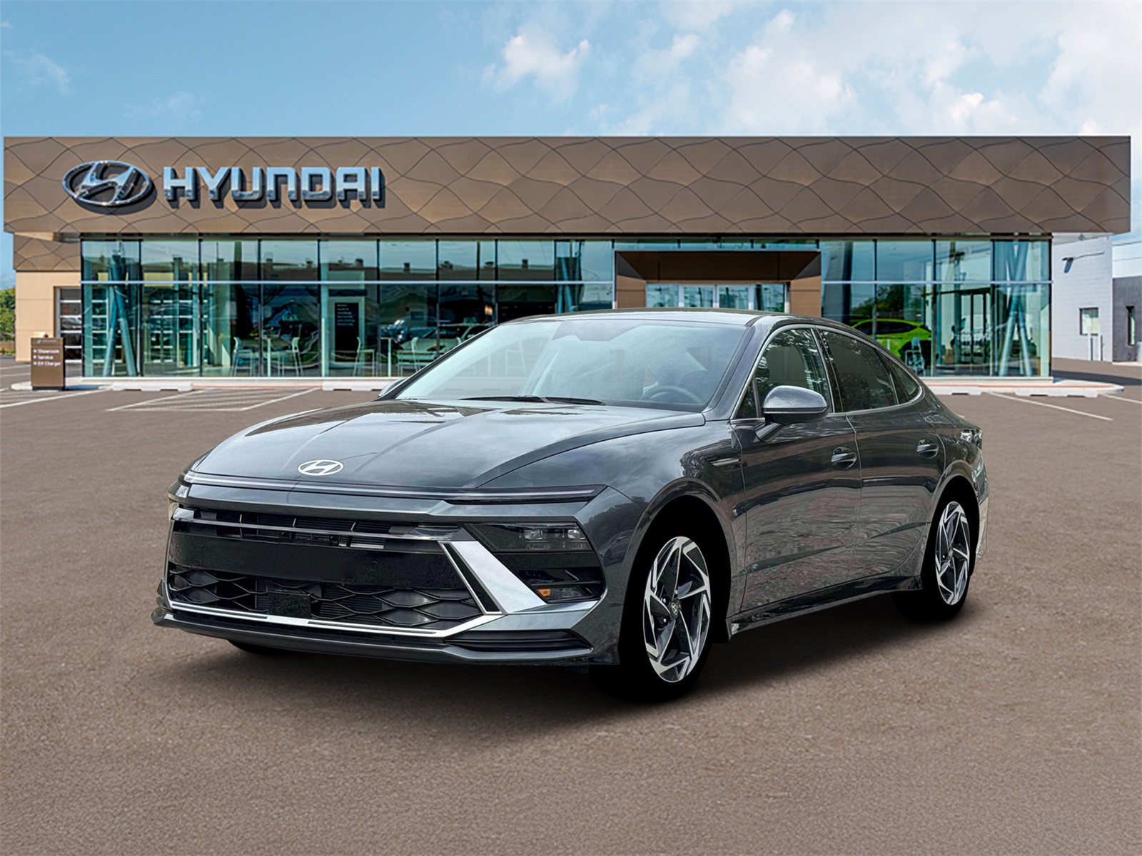 Photo view of 2026 Hyundai Sonata in Gray