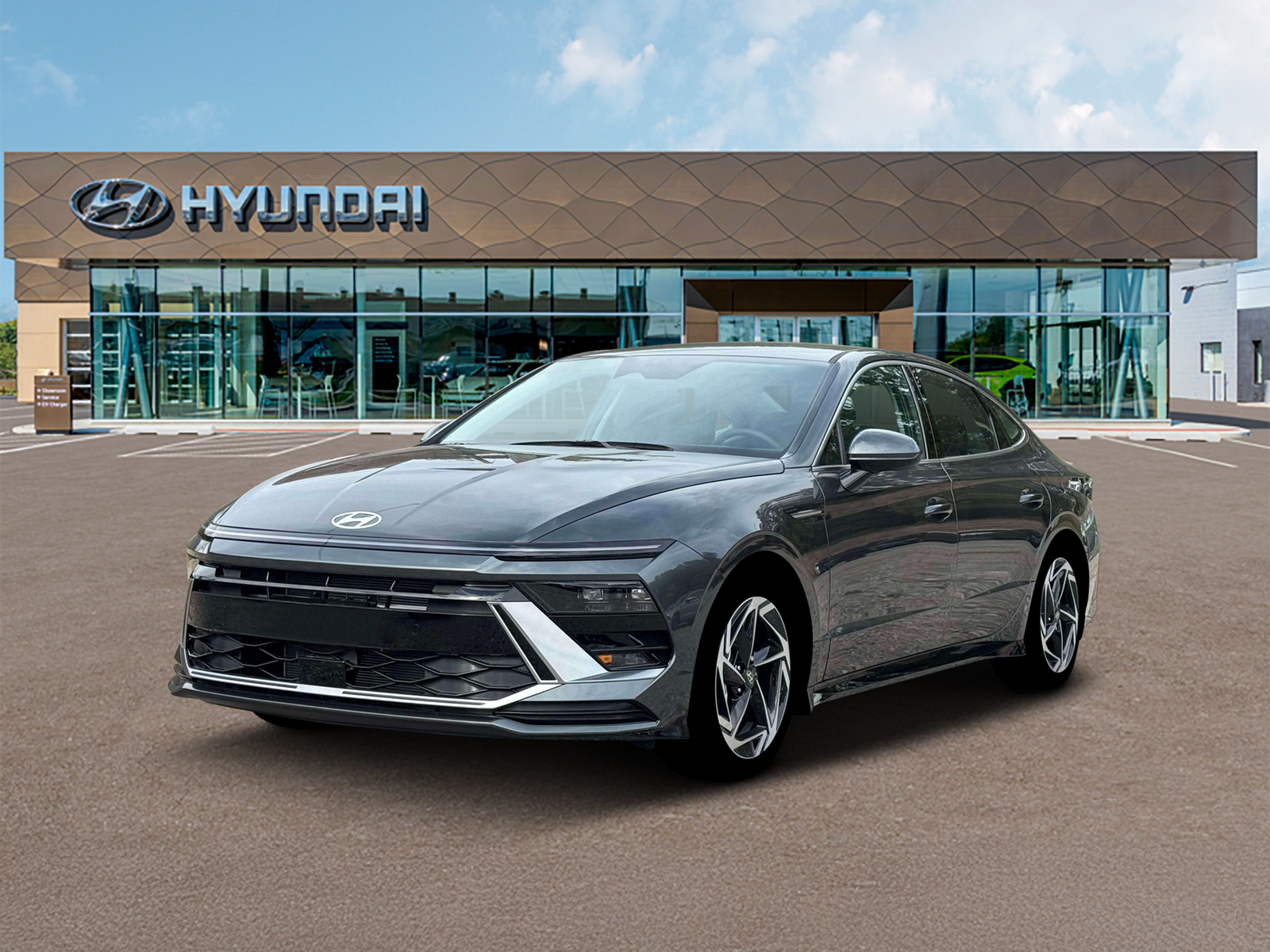 Photo view of 2026 Hyundai Sonata in Gray