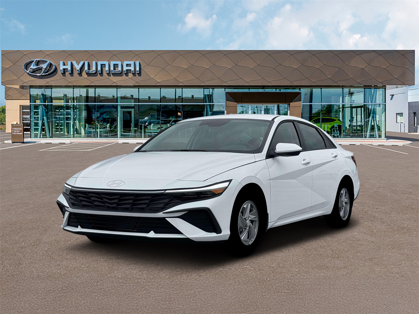 Photo view of 2026 Hyundai Elantra in White