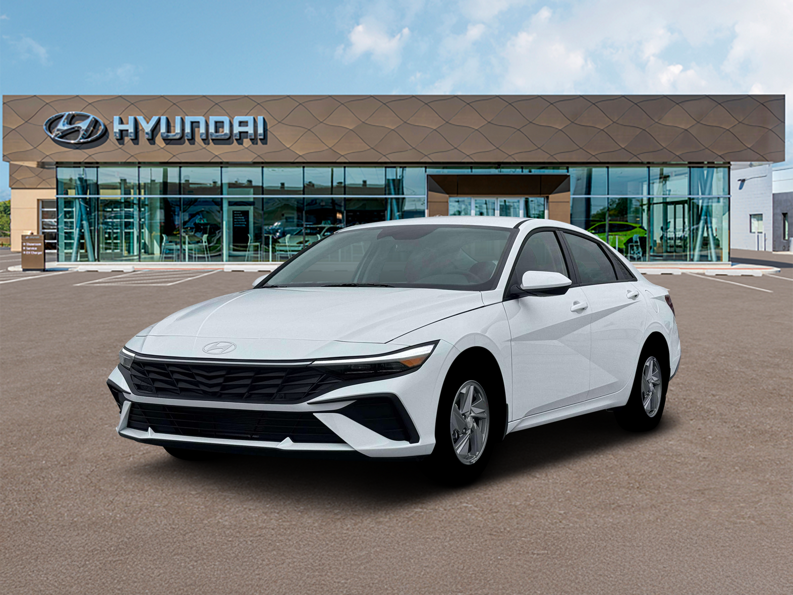 Photo view of 2026 Hyundai Elantra in White