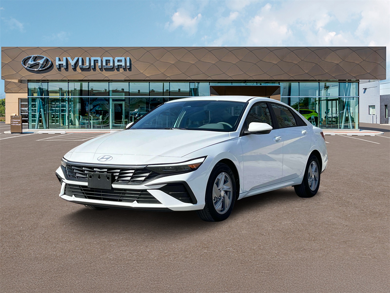 Photo view of 2025 Hyundai Elantra in White