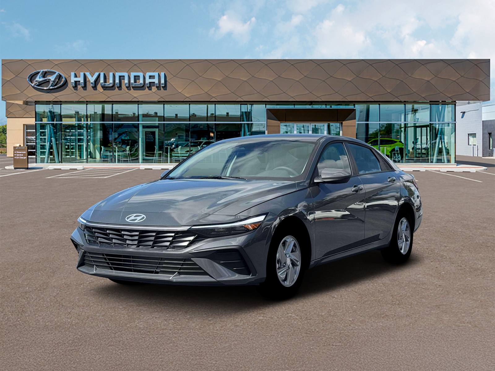 Photo view of 2026 Hyundai Elantra in Gray