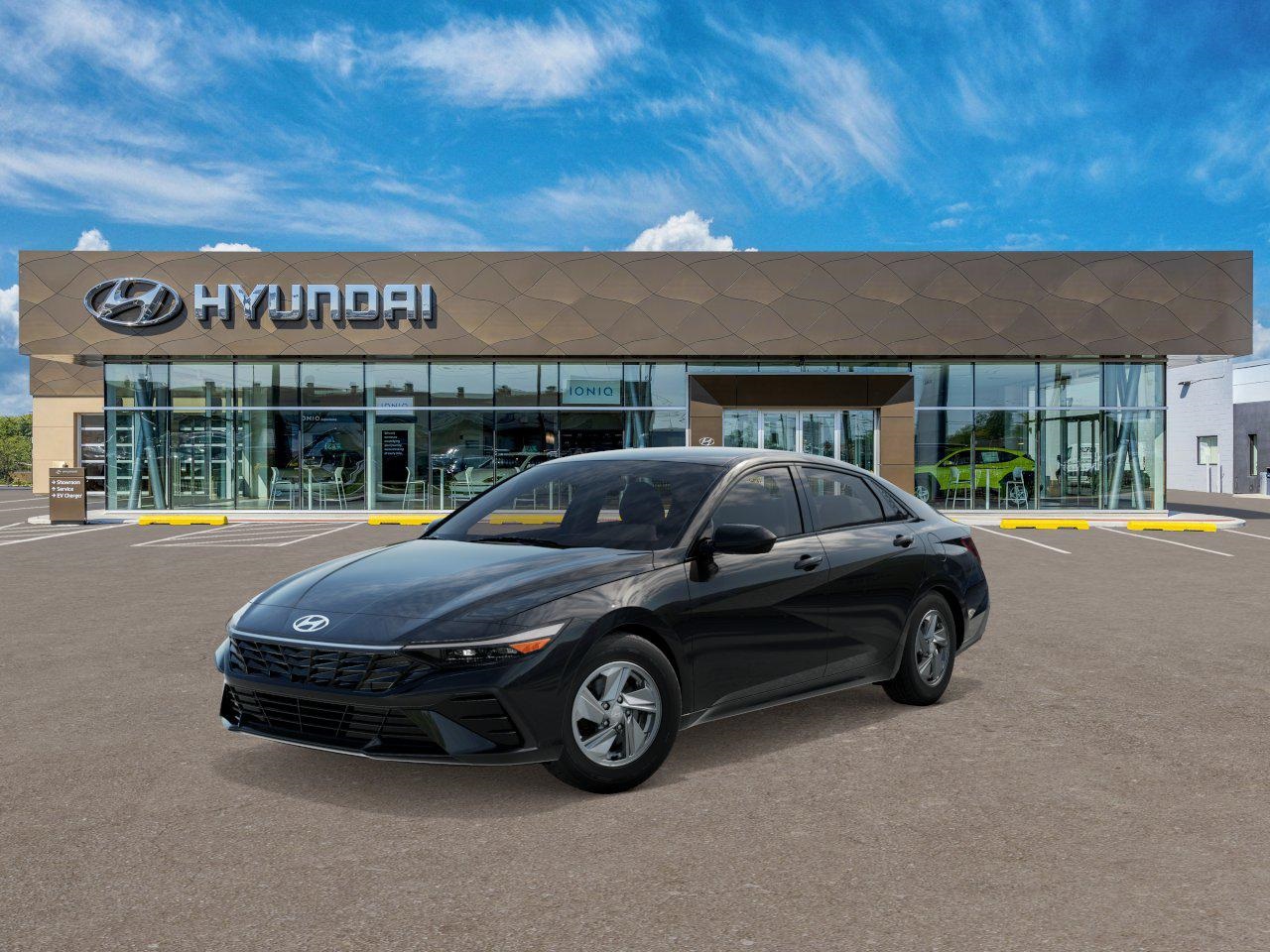 Photo view of 2026 Hyundai Elantra in Black