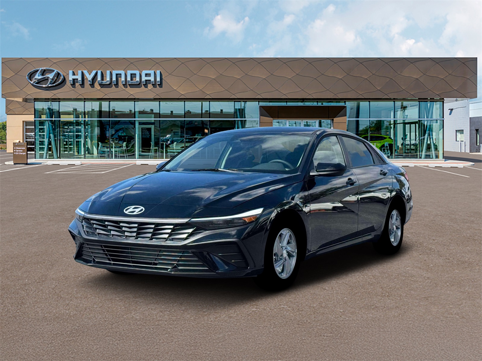 Photo view of 2026 Hyundai Elantra in Black