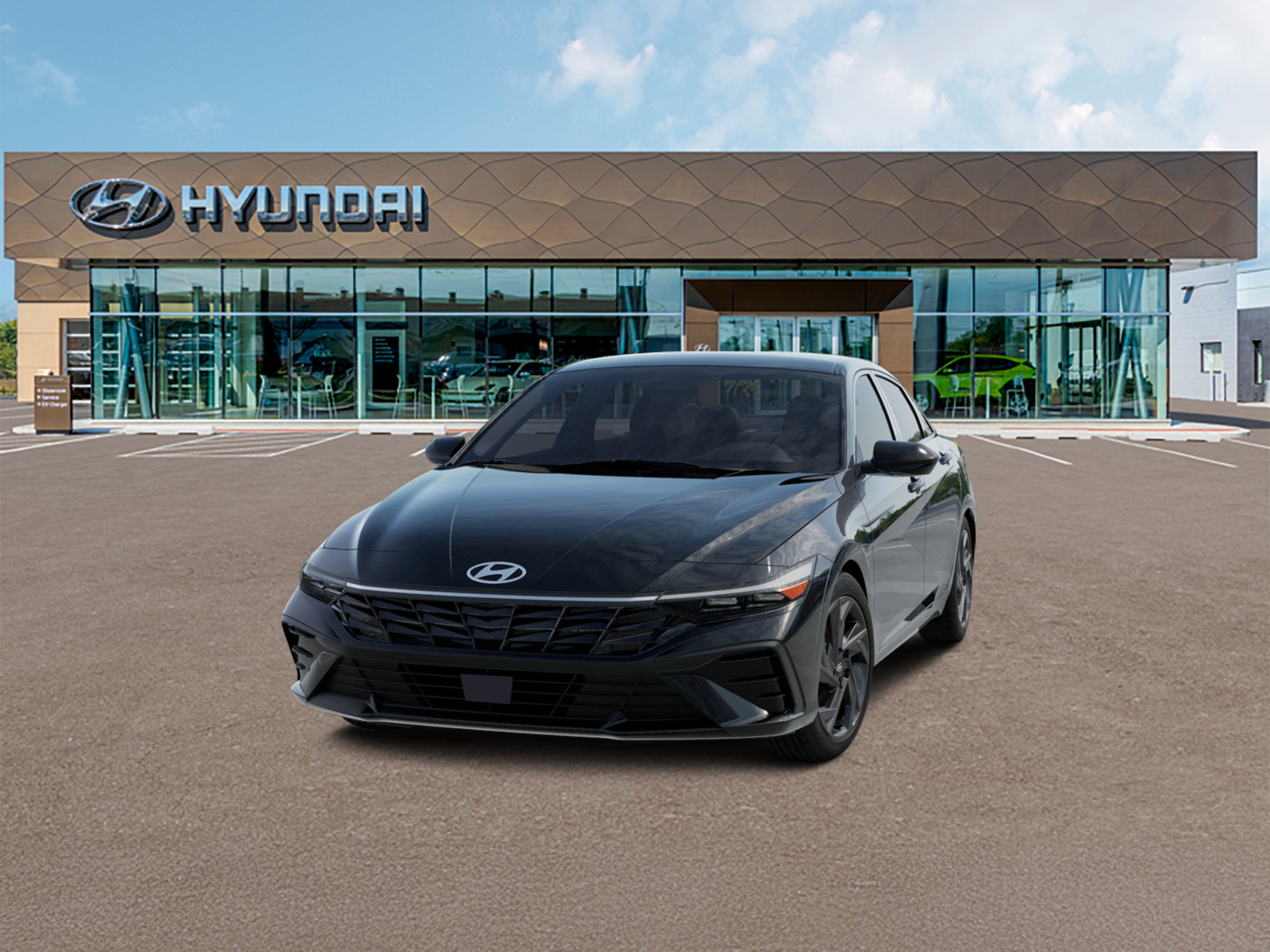 Photo view of 2026 Hyundai Elantra in Black