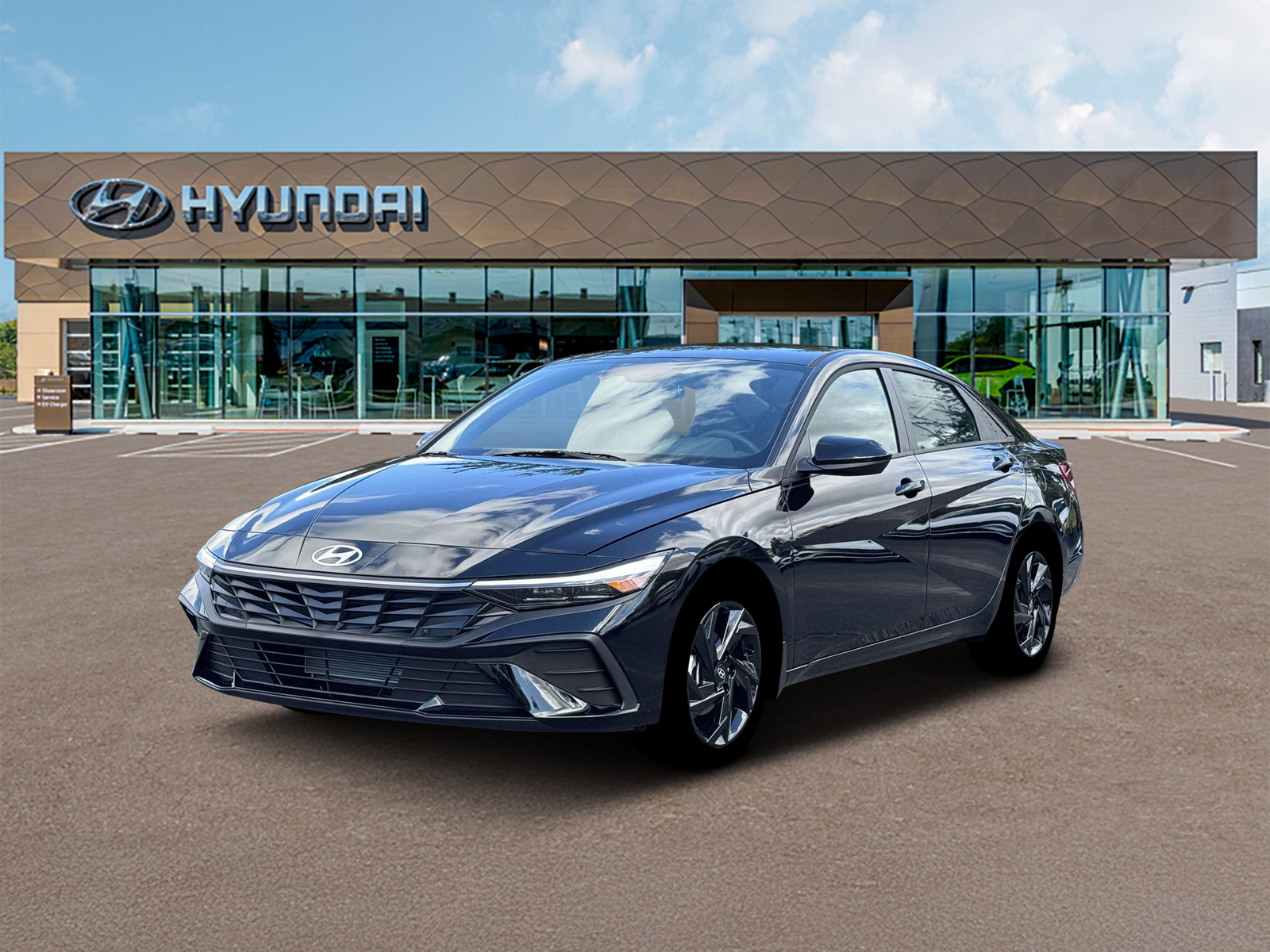 Photo view of 2026 Hyundai Elantra in Black